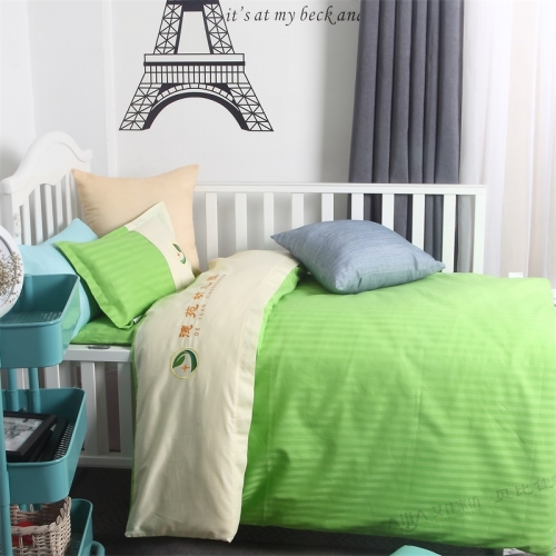 貝比佳德藝苑六件套幼兒園全棉套件批發定制圖片